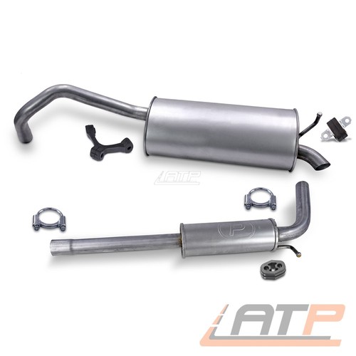 Schalldämpfer set für seat - fÜr,