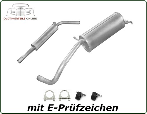 Auspuffanlage für polo v - vw,