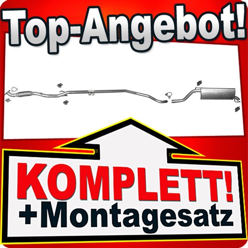 Auspuff für opel - für, e