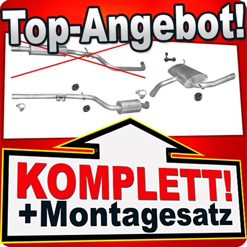 Auspuff für seat leon - auspuff,