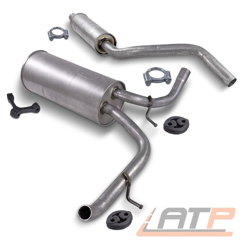 Schalldämpfer set für audi - schalldÄmpfer,