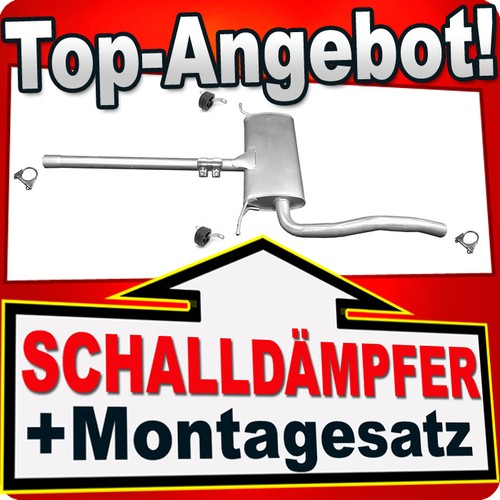 Mittelschalldämpfer für audi - für,