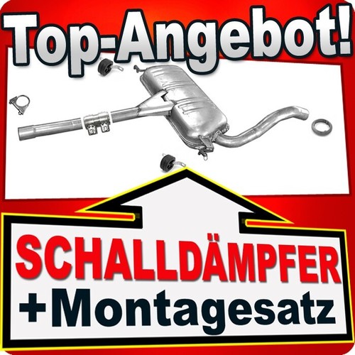 Mittelschalldämpfer für audi - mittelschalldämpfer,