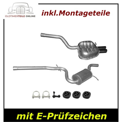 Auspuff set für skoda - auspuff, octavia
