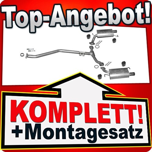 Auspuff für mazda 2 - für, (gh)