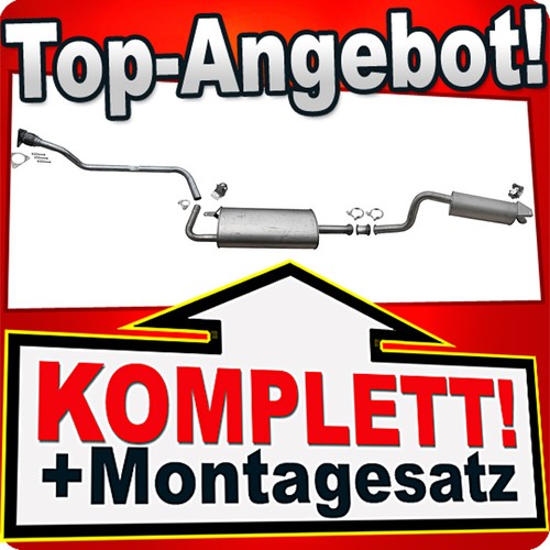 Auspuff für renault grand - für,