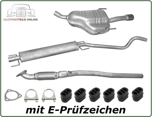 Auspuffanlage für opel astra - auspuffanlage,