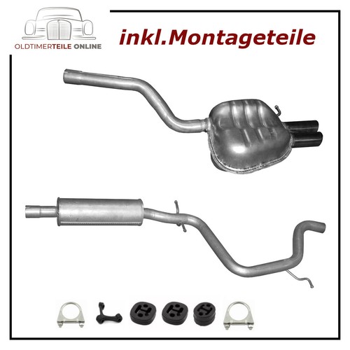 Auspuff set skoda - auspuff,