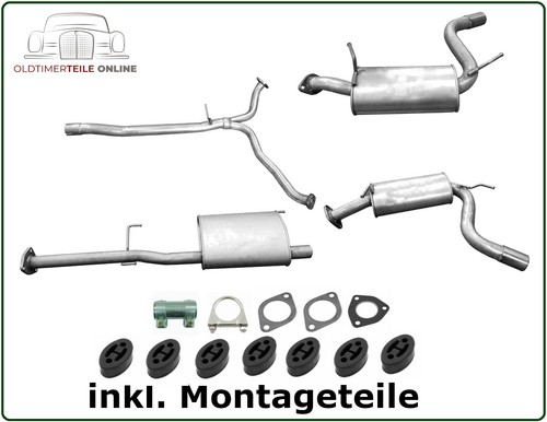 Auspuffanlage für chevrolet - auspuffanlage,