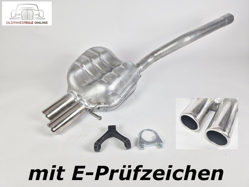 Endschalldämpfer für skoda - für,