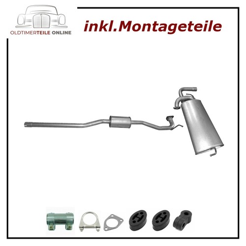 Auspuff set mitsubishi asx - mitsubishi,