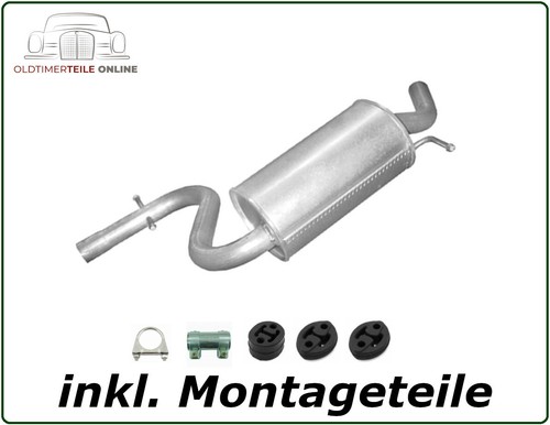 Mittelschalldämpfer für - , vw