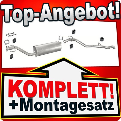 Auspuff für opel frontera - auspuff,