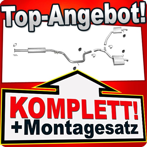 Auspuff für ford mondeo - für, mk4