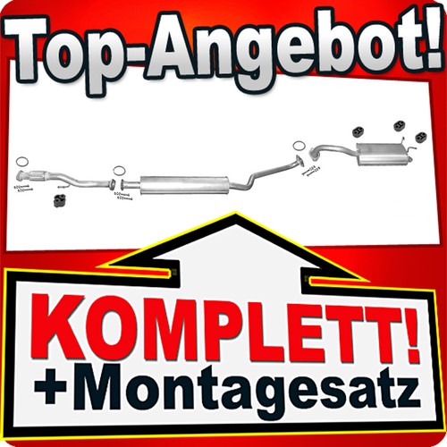 Auspuff für nissan primera - auspuff,