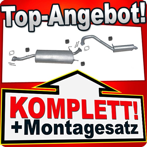 Auspuff für kia sorento - auspuff,