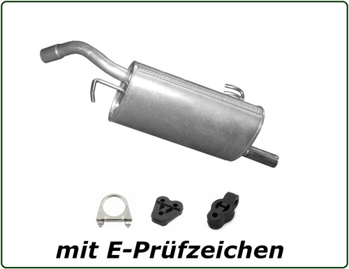 Endschalldämpfer für colt - für,