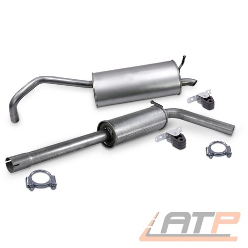 Schalldämpfer set für seat - schalldÄmpfer,