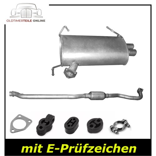 Auspuff set citroen crosser - set, c-crosser