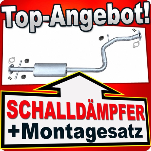 Mittelschalldämpfer für