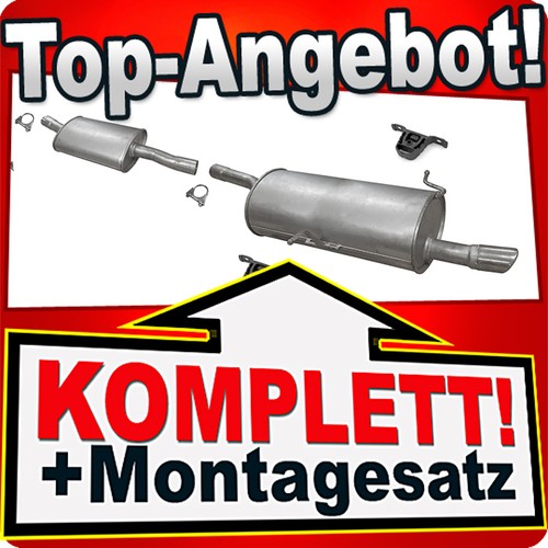 Auspuff für bmw 316 - auspuff,