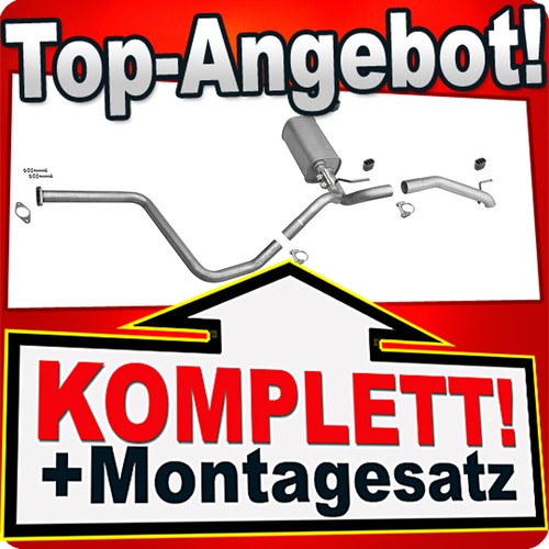 Auspuff für chevrolet - für, cruze