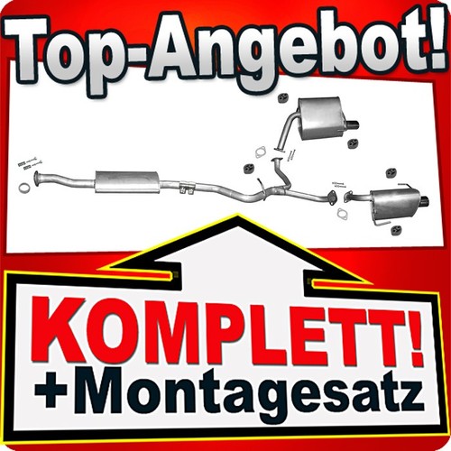 Auspuff für subaru tribeca - für,